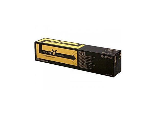 Toner KYOCERA TK-8305Y 15K gul Passer TASKalfa 3050ci/3550ci / 3551ci 